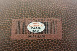 Tony Dorsett, Roger Staubach Dallas CowboysÂ signed autographedÂ Football Certified COA