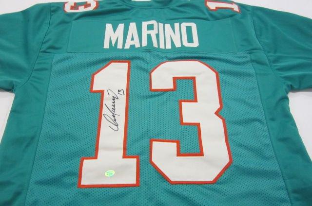 Dan Marino Miami Dolphins signed autographed football jersey Certified COA