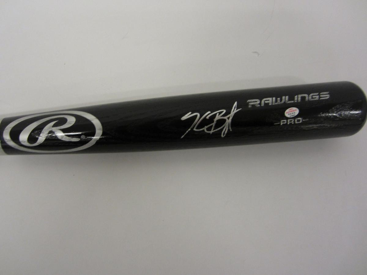 Kris Bryant Chicago Cubs signed autographed Baseball Bat Certified COA