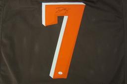 Deshone Kizer Cleveland Browns signed autographed Jersey Certified COA