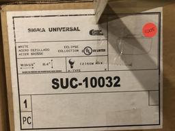 SUC-10032 Sigma Universal /white/ 1pc / eclipse collection /Â 