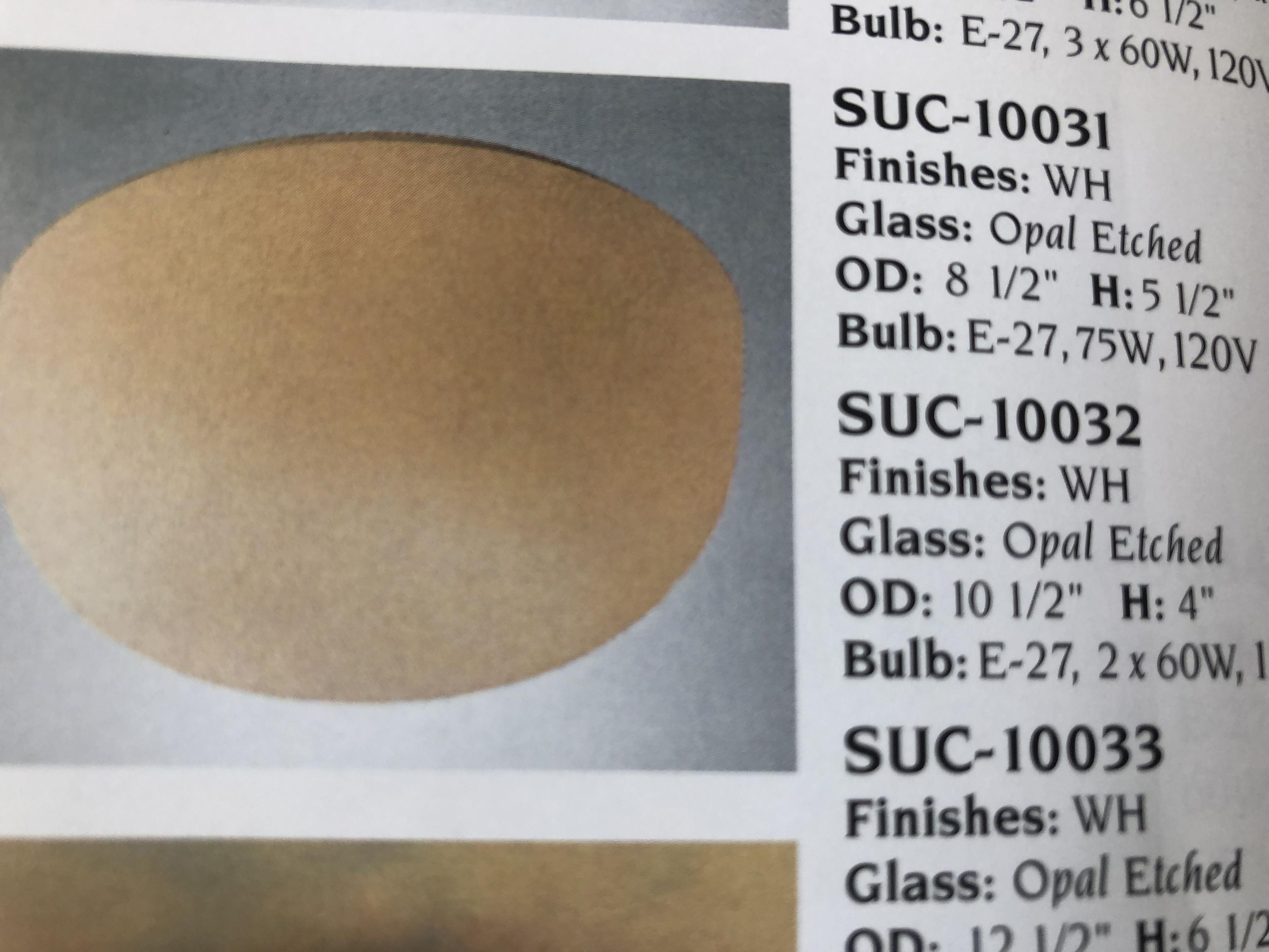 SUC-10032 Sigma Universal /white/ 1pc / eclipse collection /Â 