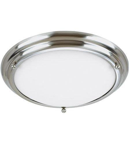 SeaGull Lighting 7903493S-98 - Centra LED Brushed Stainless Flush Mount Ceiling Light.