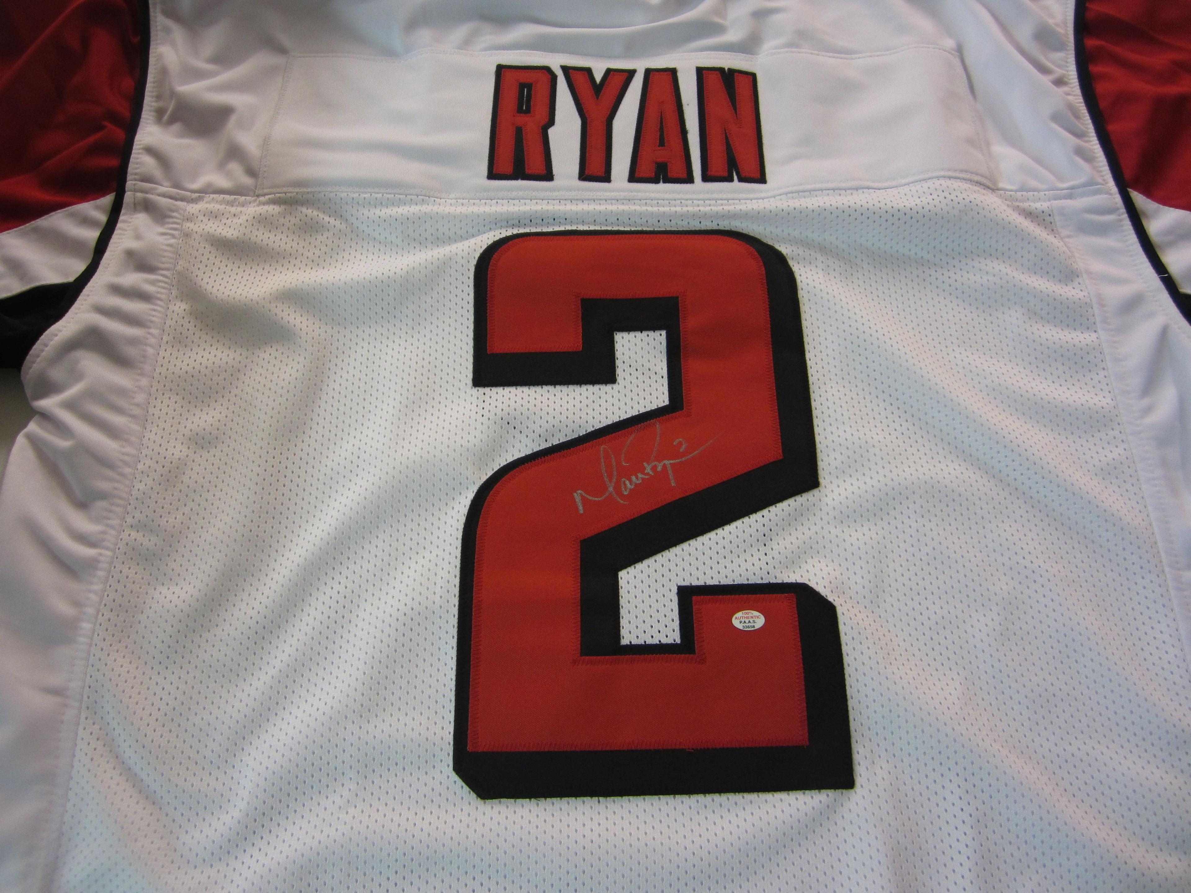 Matt Ryan Atlanta Falcons signed autographed football jersey Certified COA