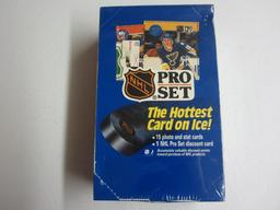 1990 Pro Set NHL Hockey Series 1 Sealed box 36 packs Jeremy Roenick RC Steve Yzerman Cam Neely