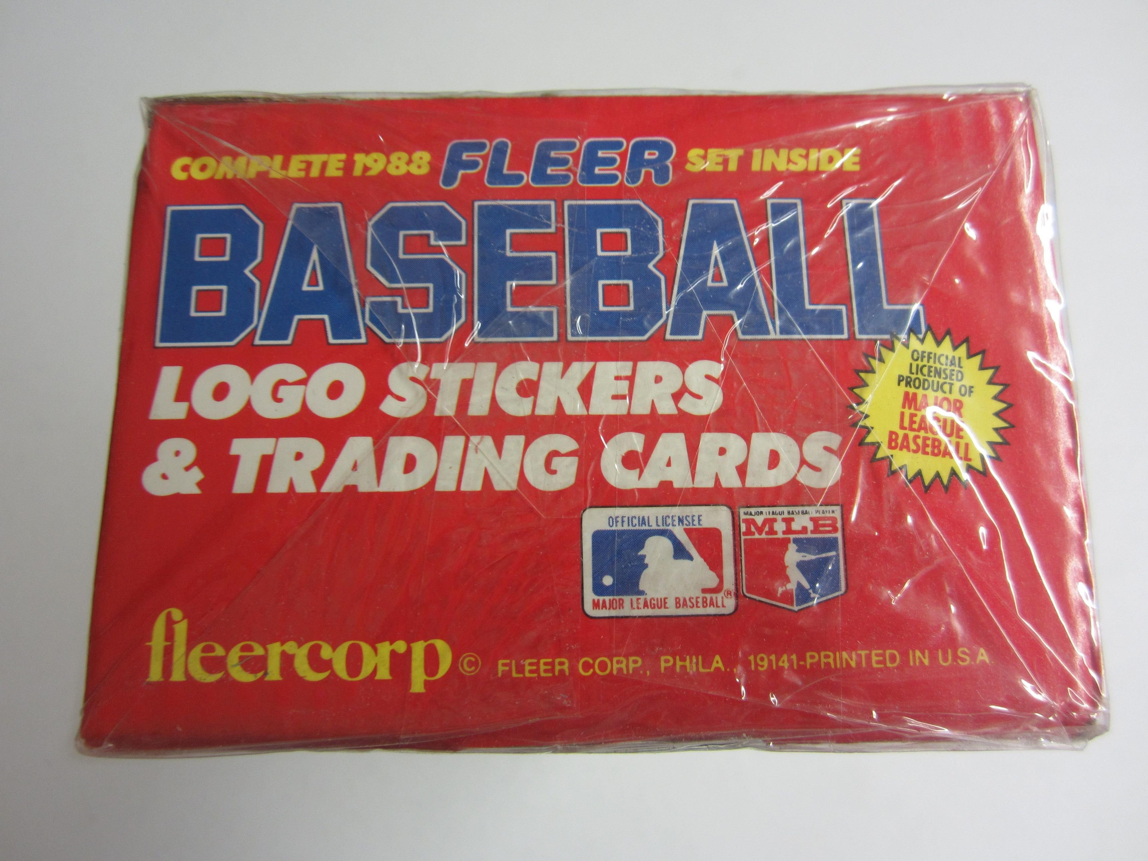 1988 Fleer Baseball Sealed Factory Set 1-660 Matt Williams RC Gregg Jeffries RC Ellis Burks RC