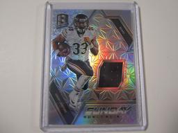 Jeremy Langford Chicago Bears Piece of Jersey Sports Card 2016 PANINI 139/199