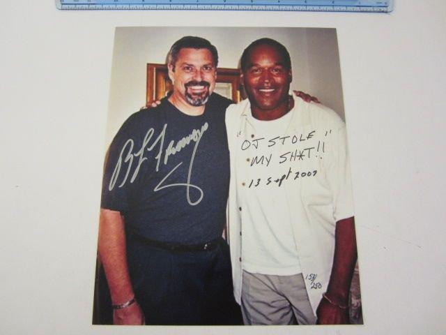 BRUCE FROMONG Signed Autographed "OJ Stole My Sh*t!" Inscribed 8x10 Photo Certified CoA