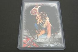 Charlotte Flair autograph card Wrestler coa