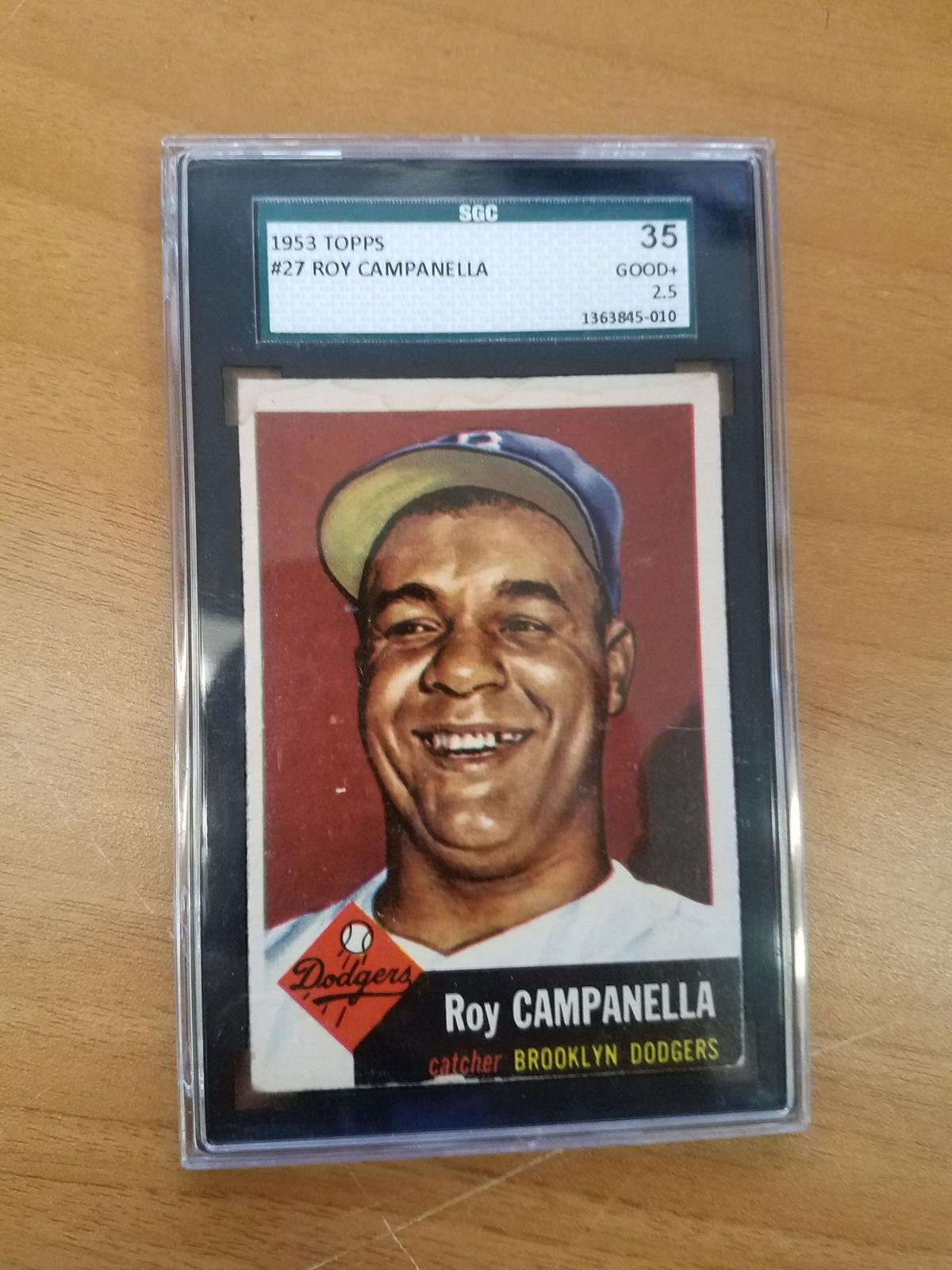 1953 ROY CAMPANELLA SCG GRADED 2.5