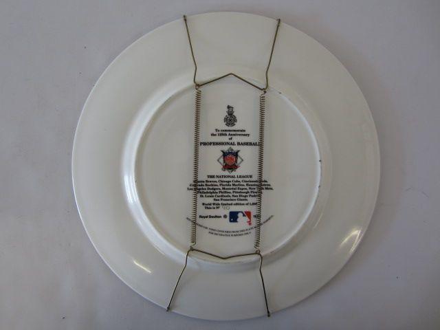 1994 National League Baseball 125th Anniversary Limited Edition Commemorative Collector's Plate