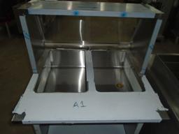 Hot steam table