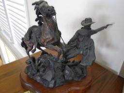 Do or Die Bronze Sculpture