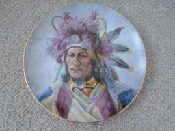 Set of 4 Artaffects Porcelain plates by Gregory Perillo.