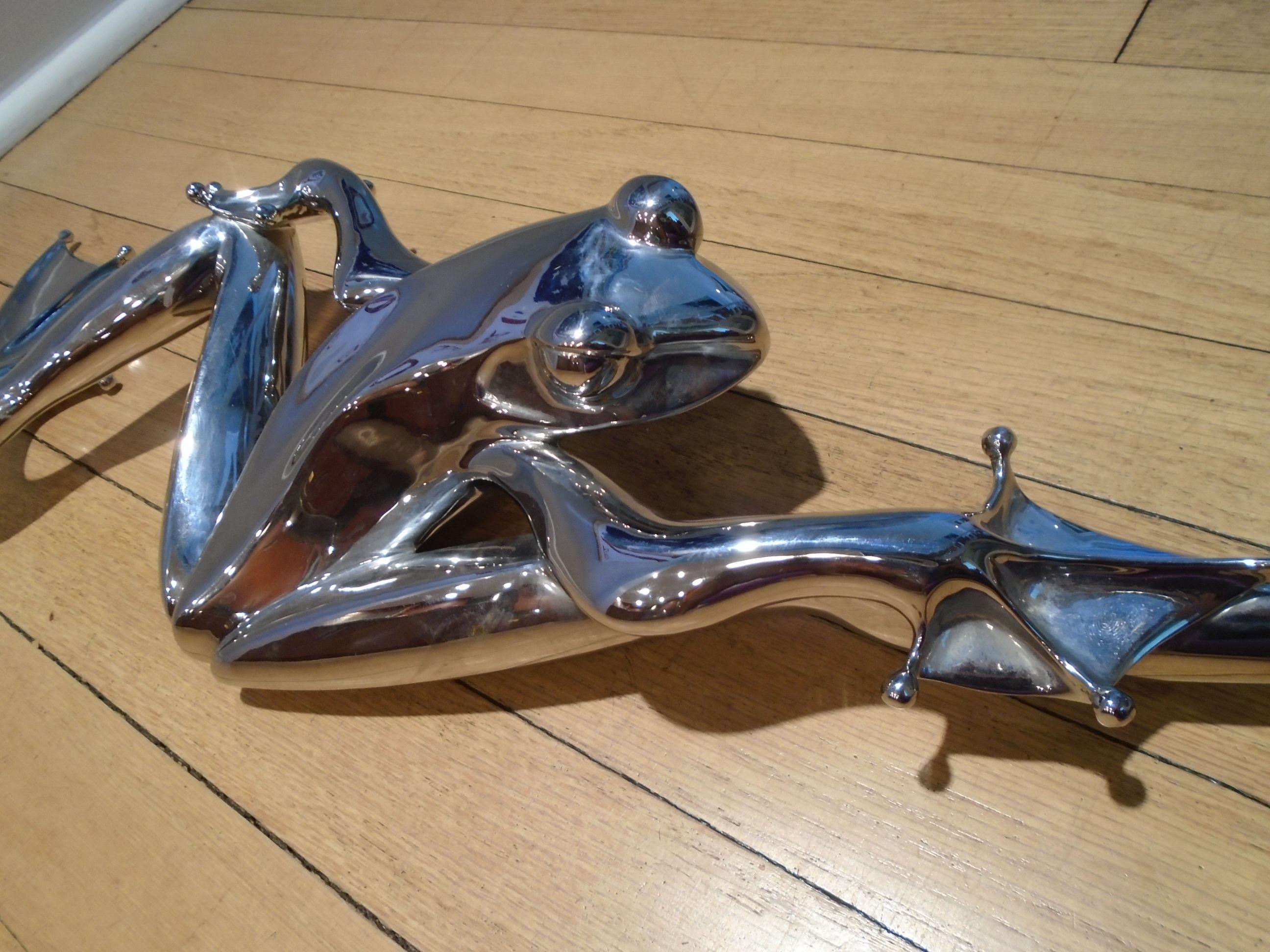 Vanquish Stainless Steel Frog by Tim Cotterill.