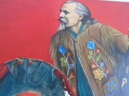 Buffalo Bill Cody Acrylic on canvas