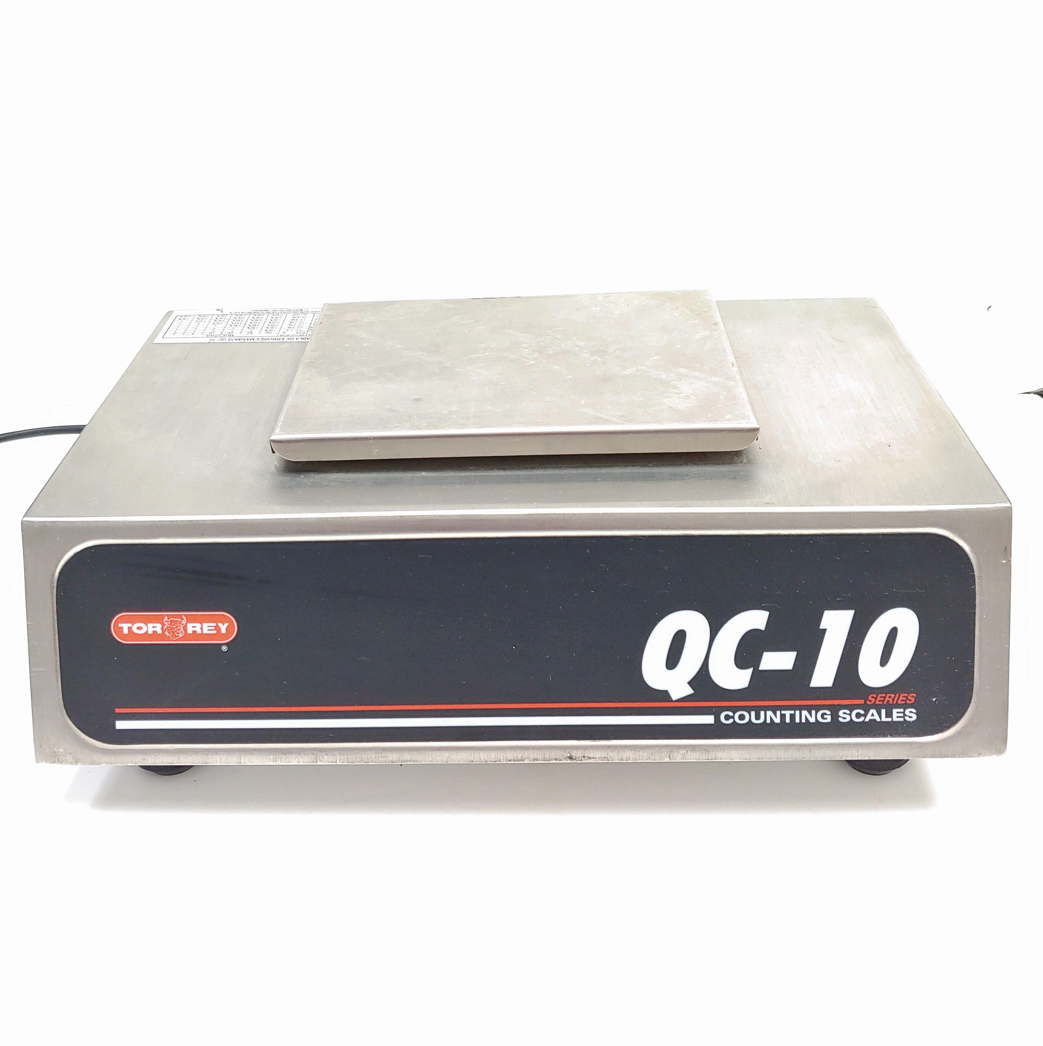 Torrey QC-10 Series Counting Scales Electronic Tabletop with LCD Display with Backlight