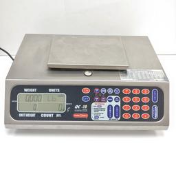 Torrey QC-10 Series Counting Scales Electronic Tabletop with LCD Display with Backlight