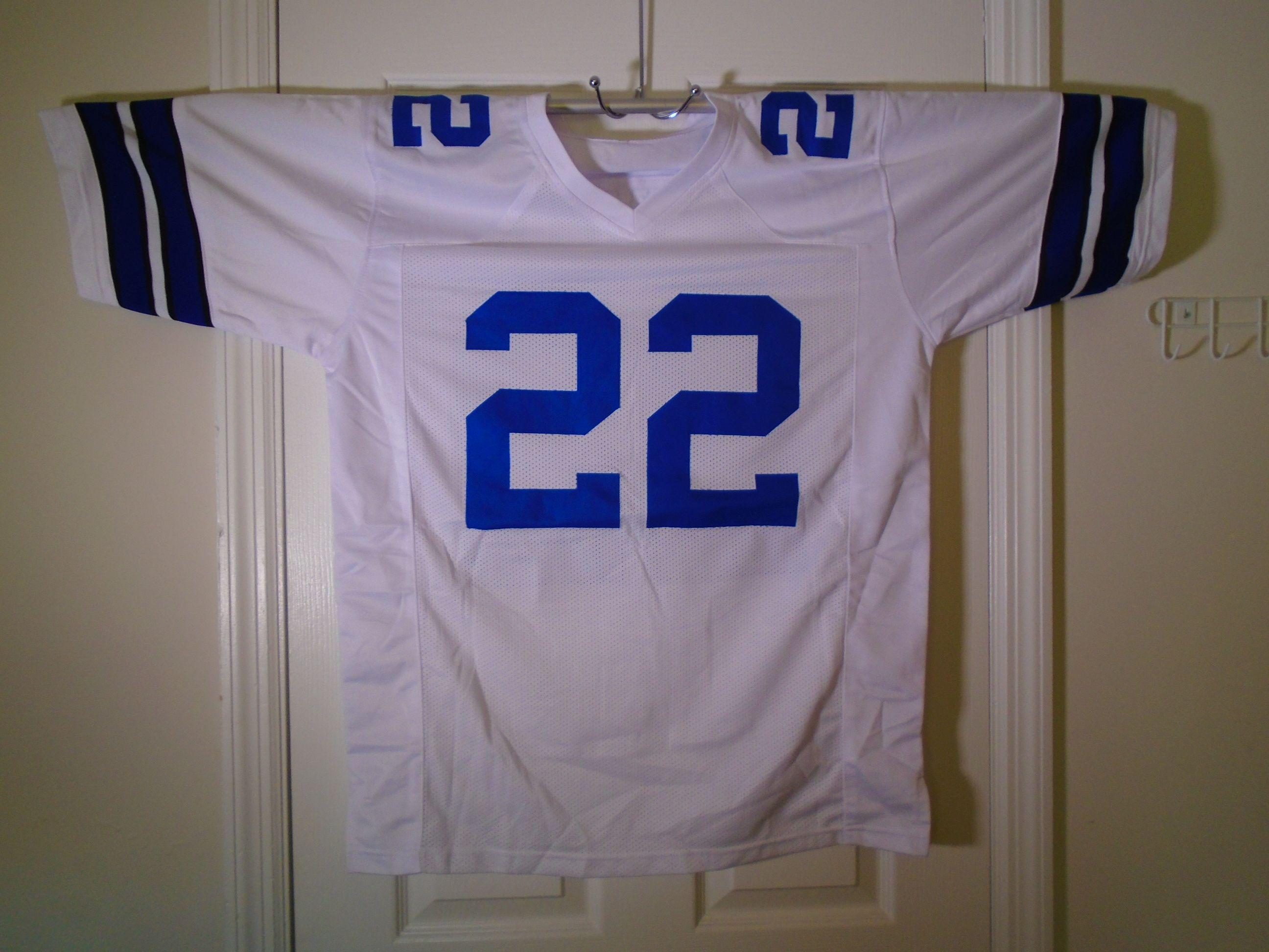 Emmitt Smith - NFL Hall of Fame - signed Dallas Cowboys Jersey