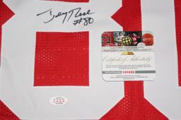 Jerry Rice San Francisco 49ers signed Football Jersey.