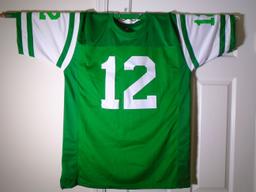 Joe Namath New York Jets signed Football jersey.