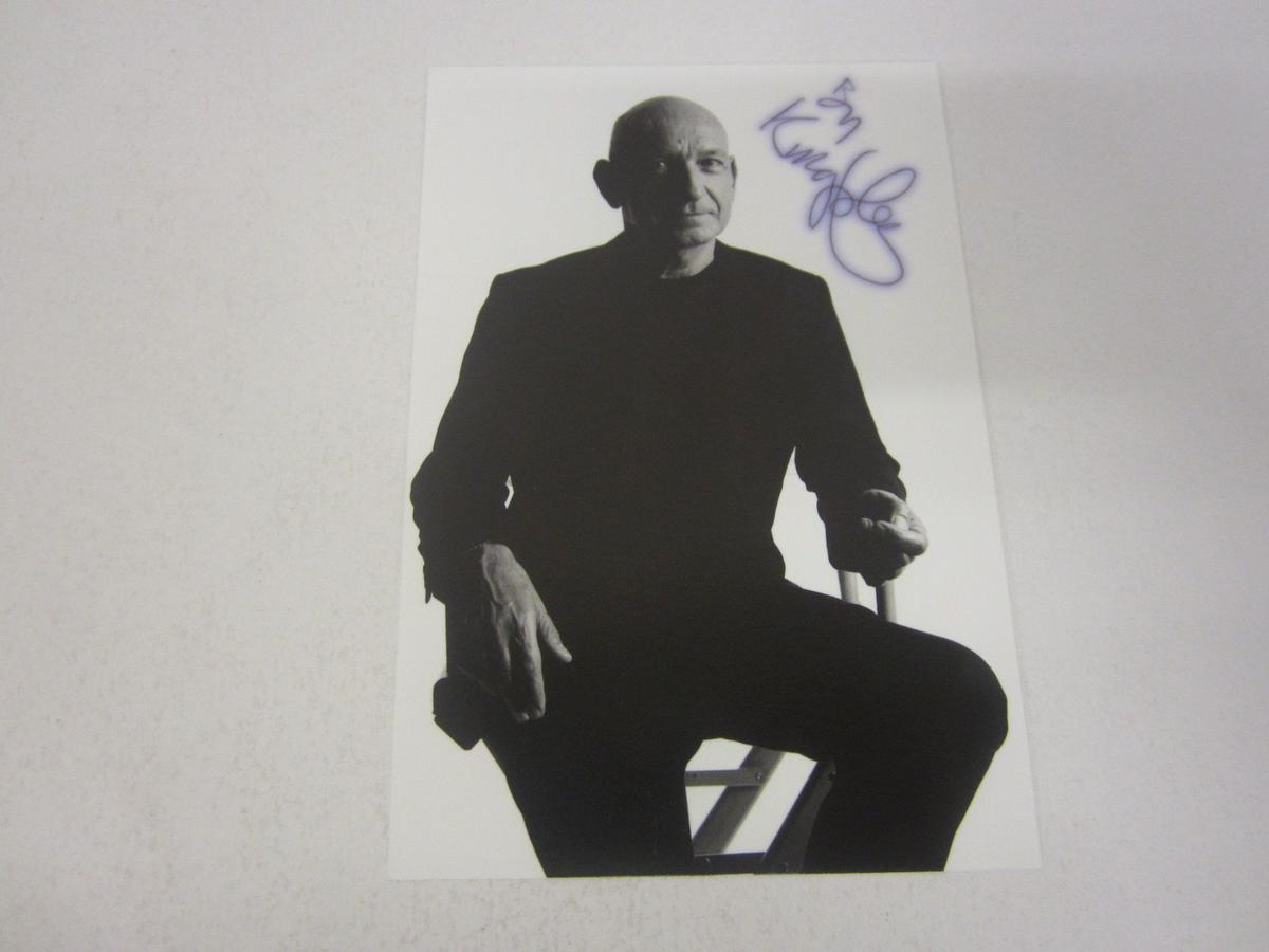 Ben Kingsley Gandhi signed autographed 4x6 photo Certified COA