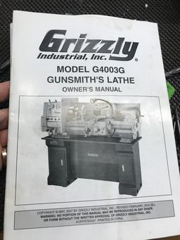 Grizzly Model #G4003G Gunsmith's Lathe