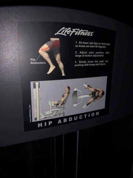 Life Fitness Commercial Hip Abduction