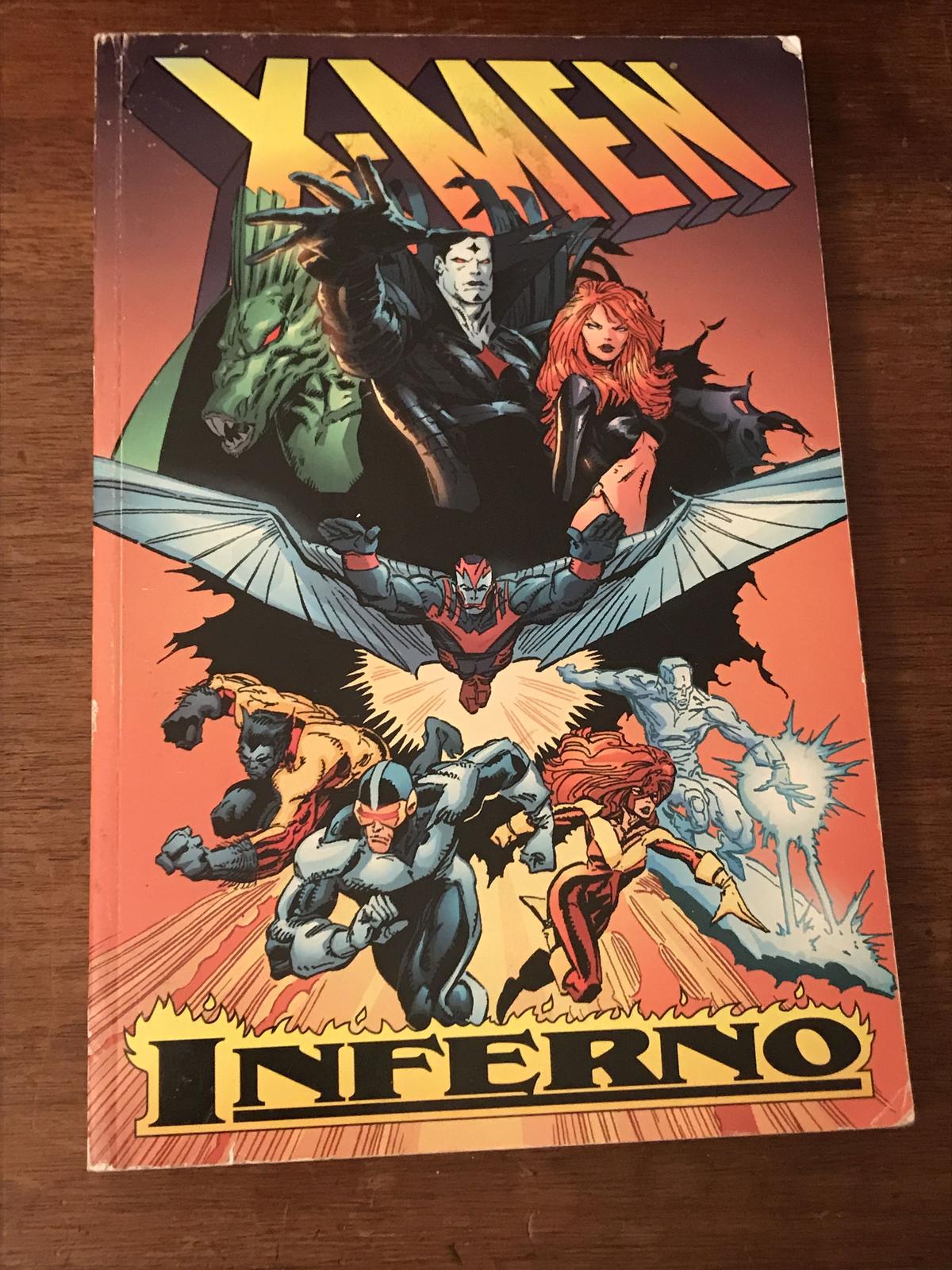 X-MEN Inferno Hardcover book