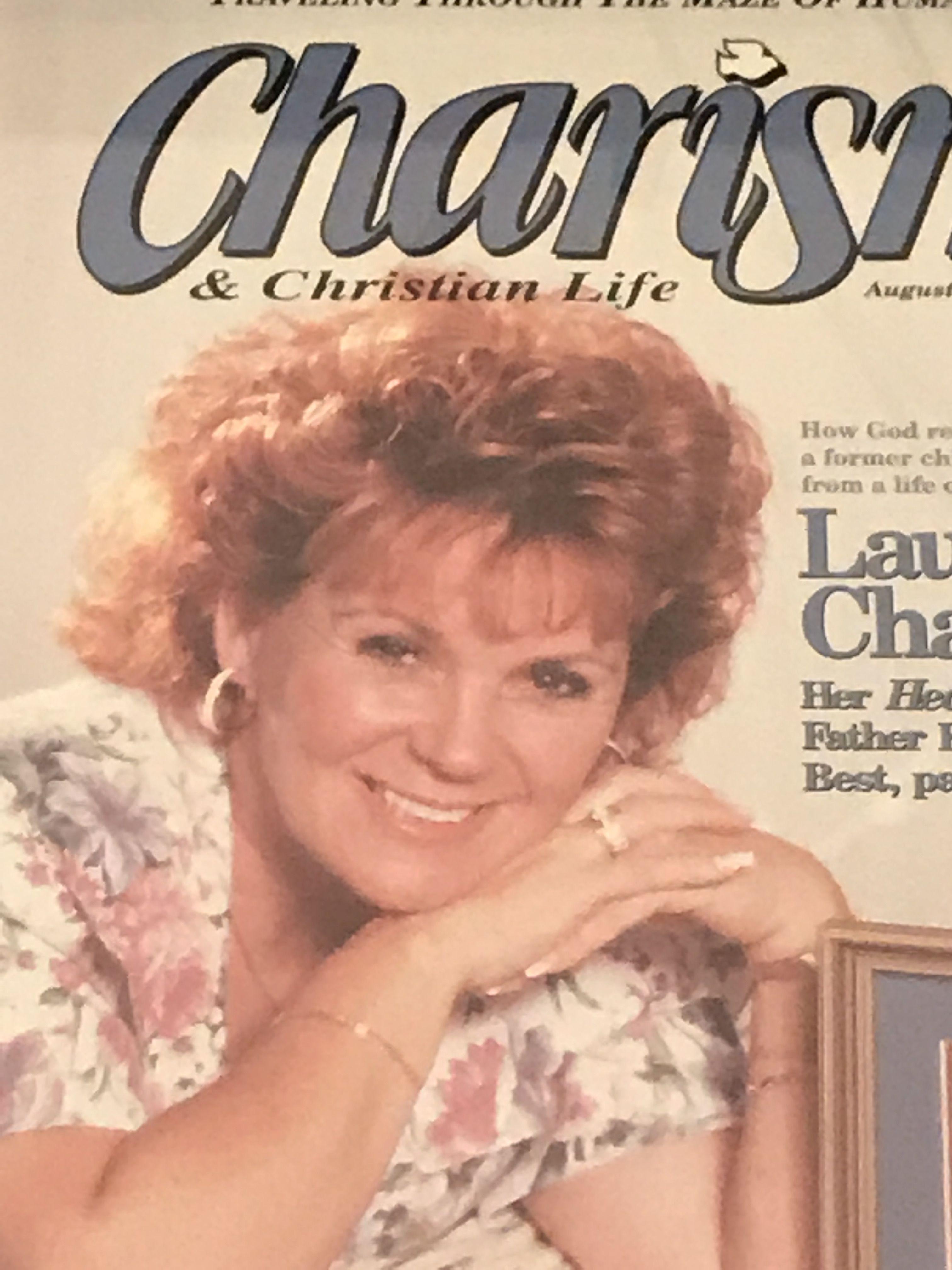 Charisma christian magazine cover framed featuring Lauren Chapin