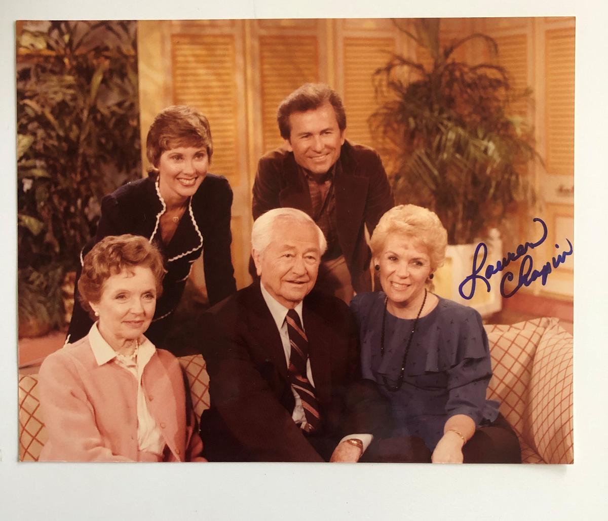 1980 Good Morning America Show autographed photo by Lauren Chapin