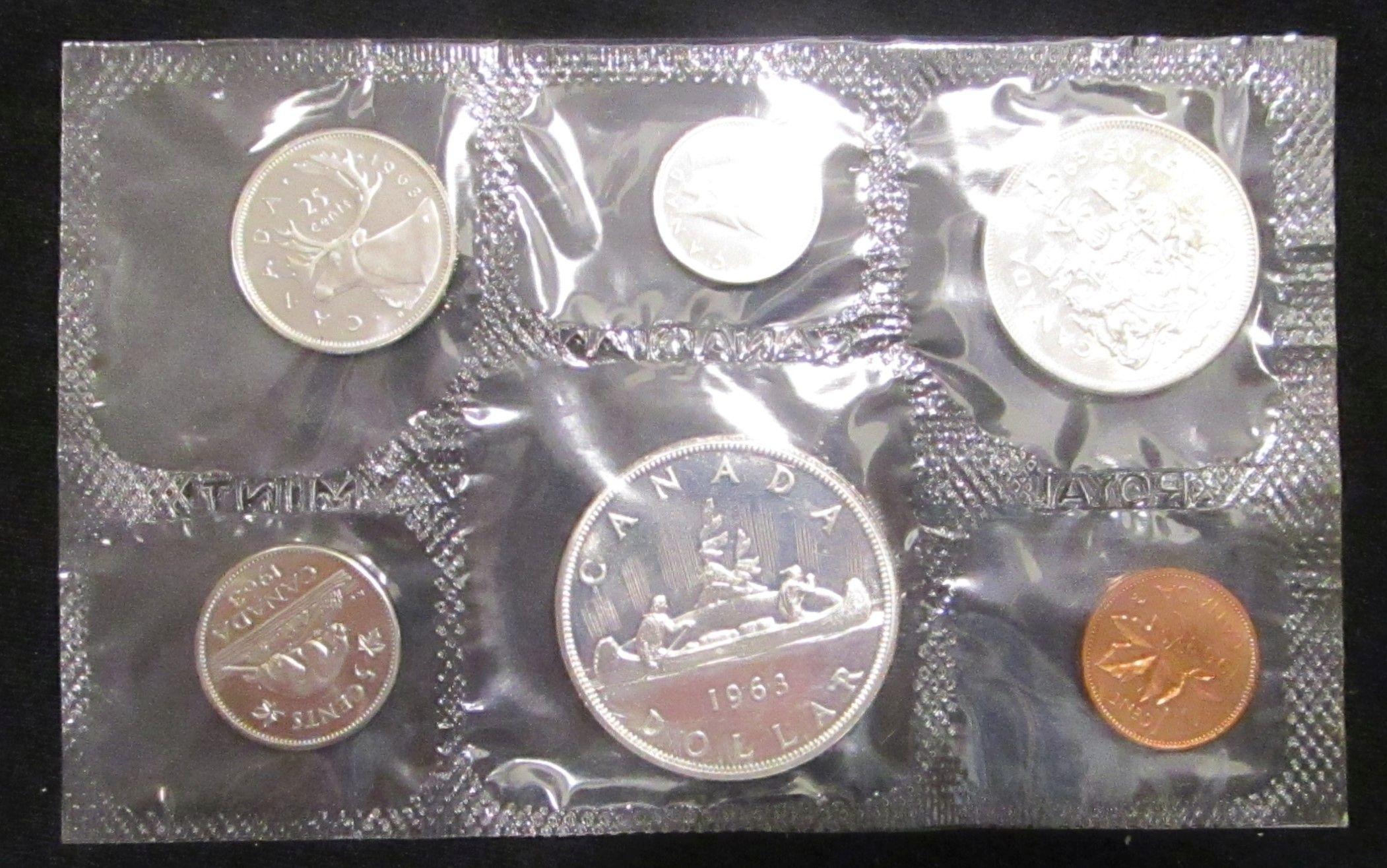 1963 Canada Proof Set, Sealed