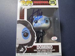 Stan Lee "Domino" signed autographed pop vinyl figure PAAS COA 589