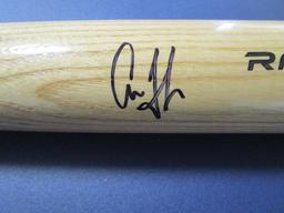 Aaron Judge of the New York Yankees signed autographed full size bat ATL COA 456