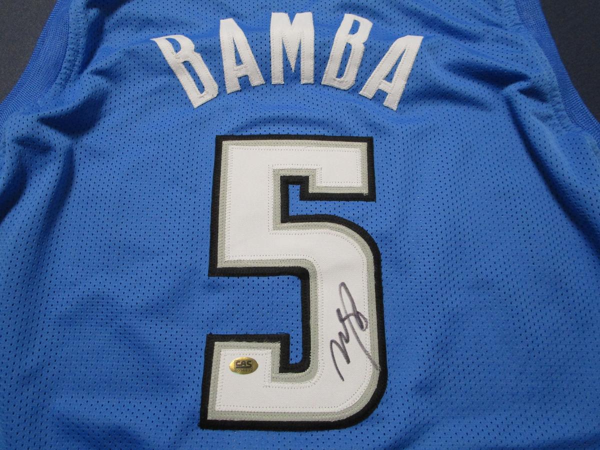 Mo Bamba of the Orlando Magic signed autographed basketball jersey CAS COA 932