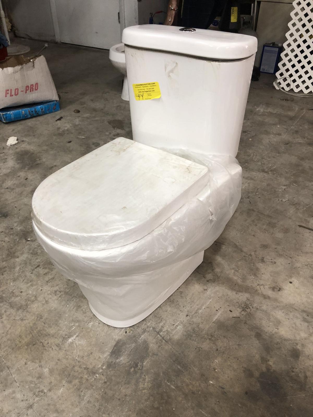 New Two Piece White Toilet