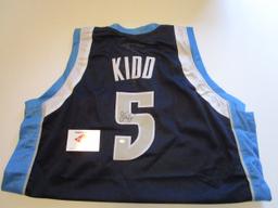 Jason Kidd, 10 Time All Star Dallas Mavericks,Autographed Jersey w COA