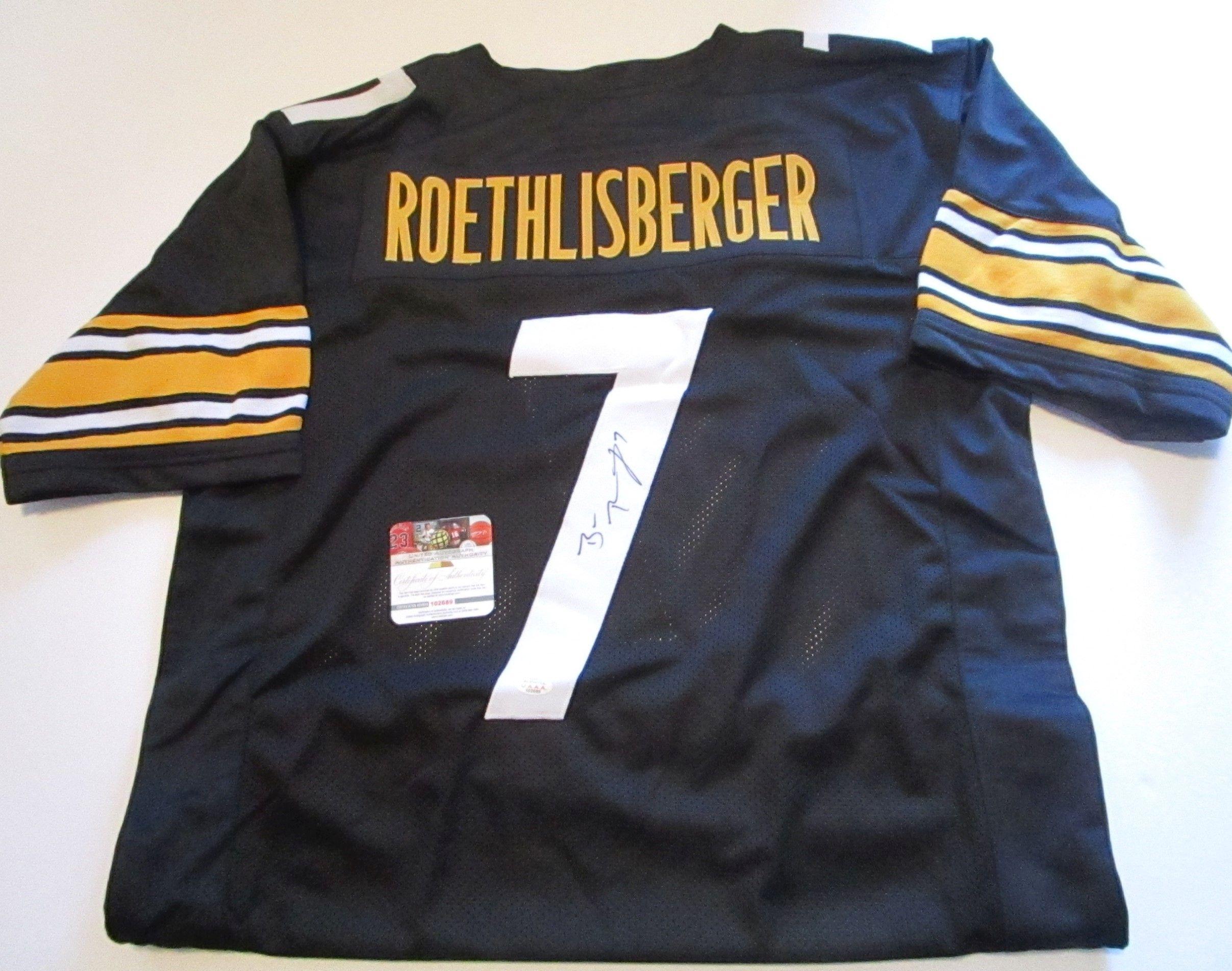 Ben Roethlisberger, 6 Pro Bowlers,Pittsburgh Steelers, Autographed Jersey w COA