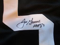 Joe Greene, NFL Hall of Fame, 4 time Super Bowl Champ Autographed Jersey w COA