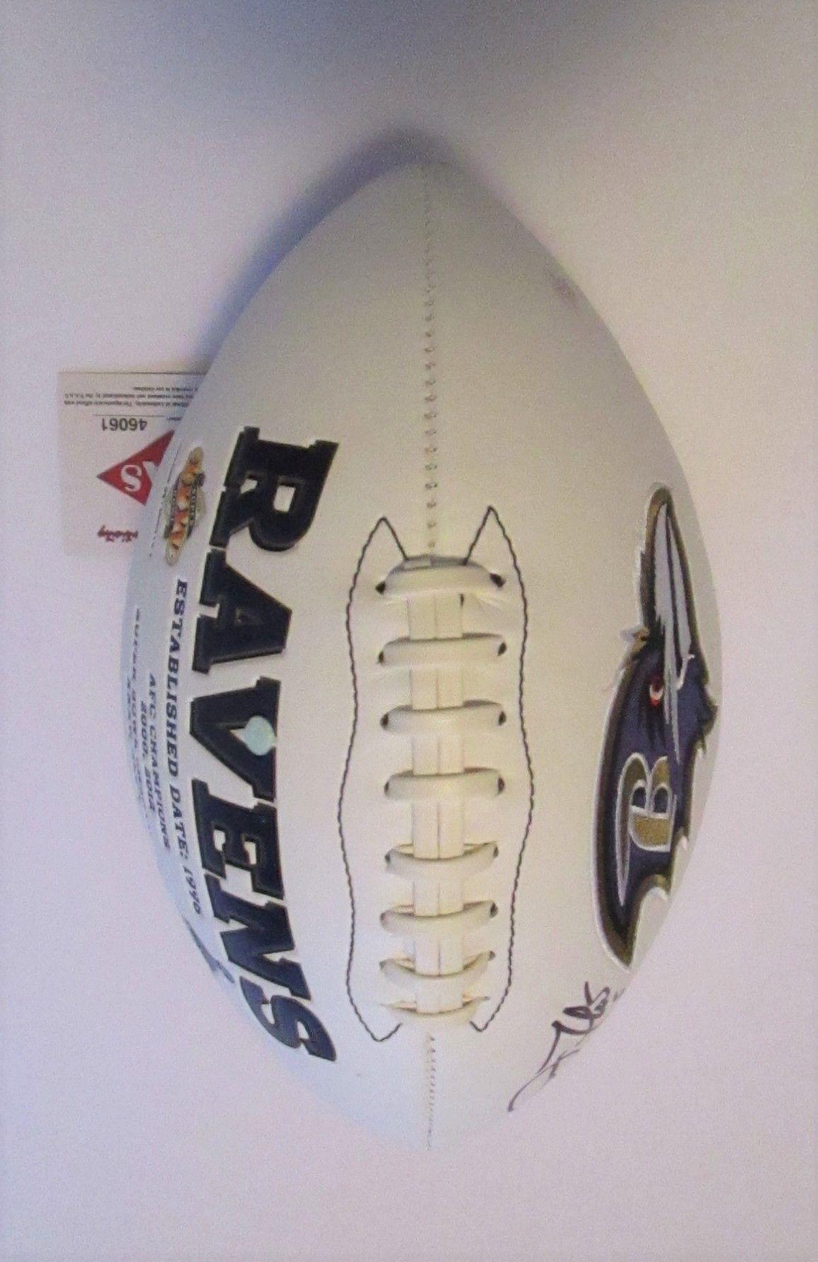 Joe Flacco, Super Bowl MVP, Baltimore Ravens, Autographed Football w COA