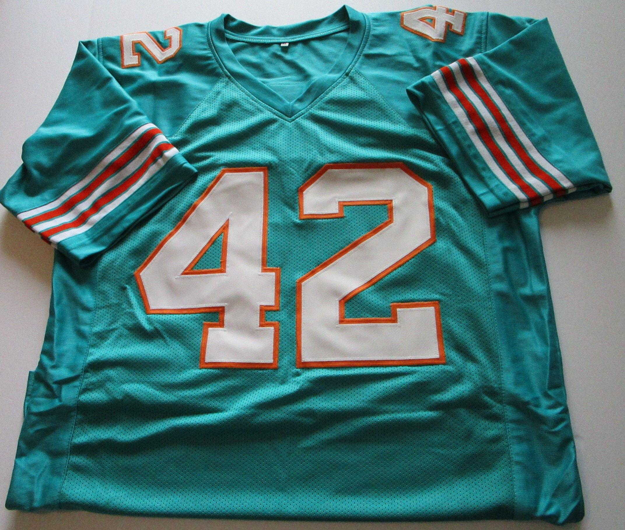 Paul Warfield, NFL Hall of Fame, Miami Perfect Season, Autographed Jersey w COA