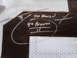 Hanford Dixon, Cleveland Browns, 3 Time Pro Bowler, Autographed Jersey w COA