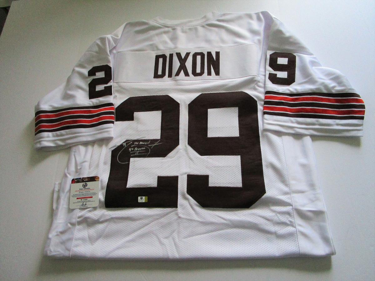 Hanford Dixon, Cleveland Browns, 3 Time Pro Bowler, Autographed Jersey w COA