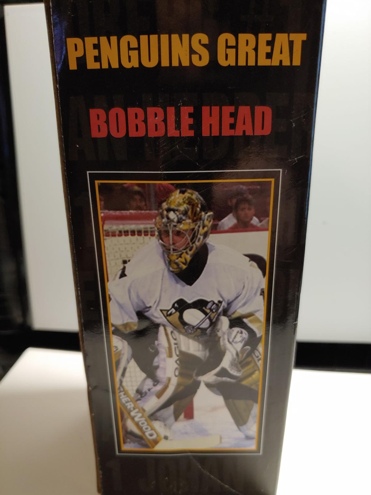 JOHAN HEDBERG PENGUINS NEW IN BOX BOBBLE HEAD