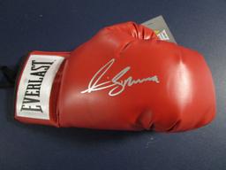 Anthony Joshua signed autographed boxing glove PAAS COA 551