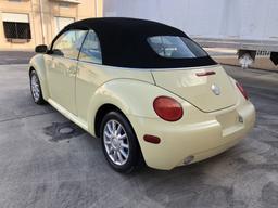 2005 VW Beettle Convertible, Runs and drives