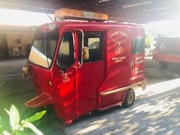 Antique Parade Mail Truck Red