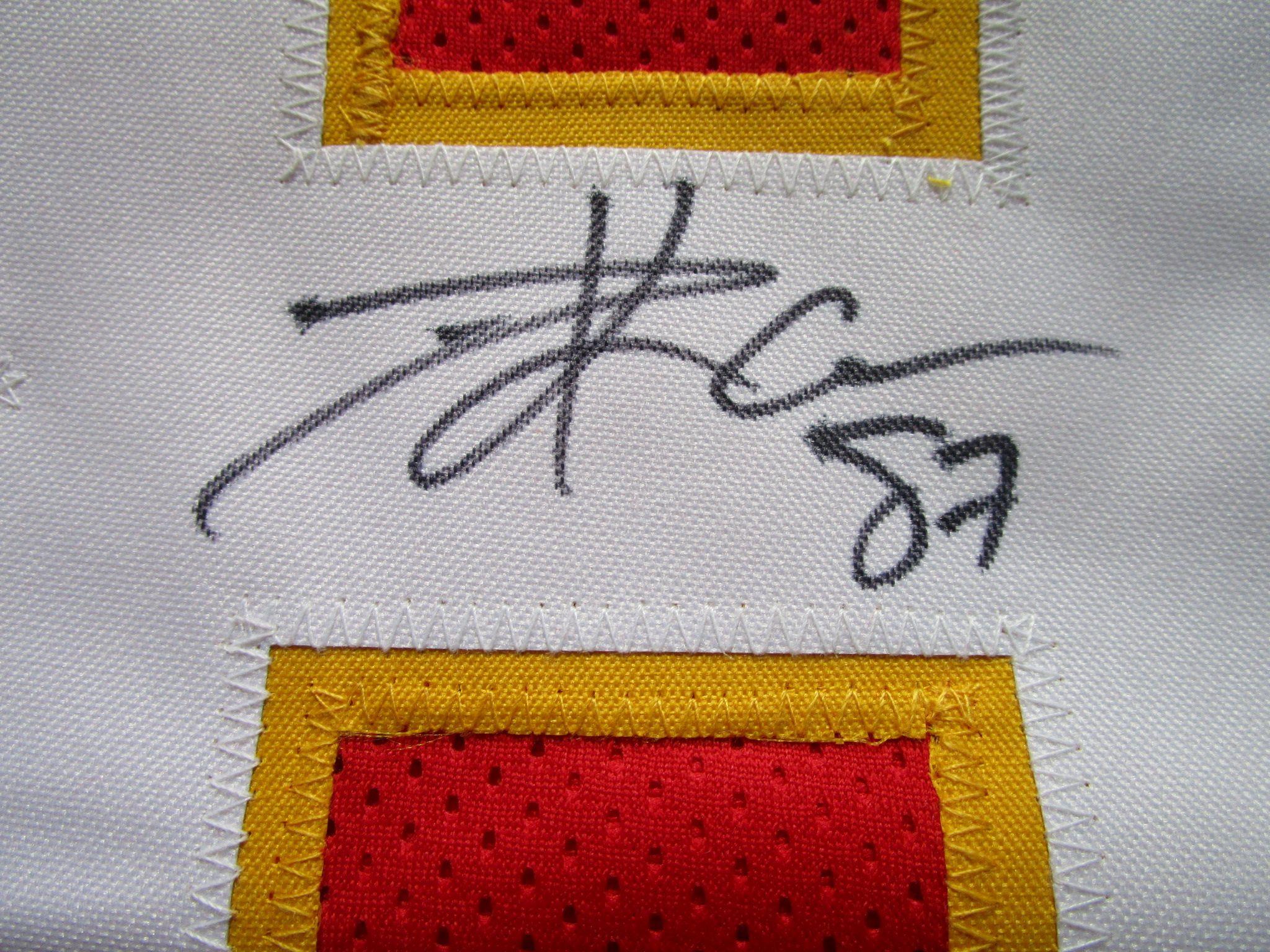 Travis Kelce, Kansas City Chiefs, 4 Time All Pro, Autographed Jersey w COA