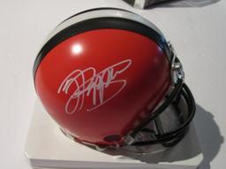 Jabril Peppers, Cleveland Browns, Pro Bowler, Autographed Mini-Helmet w PAAS COA