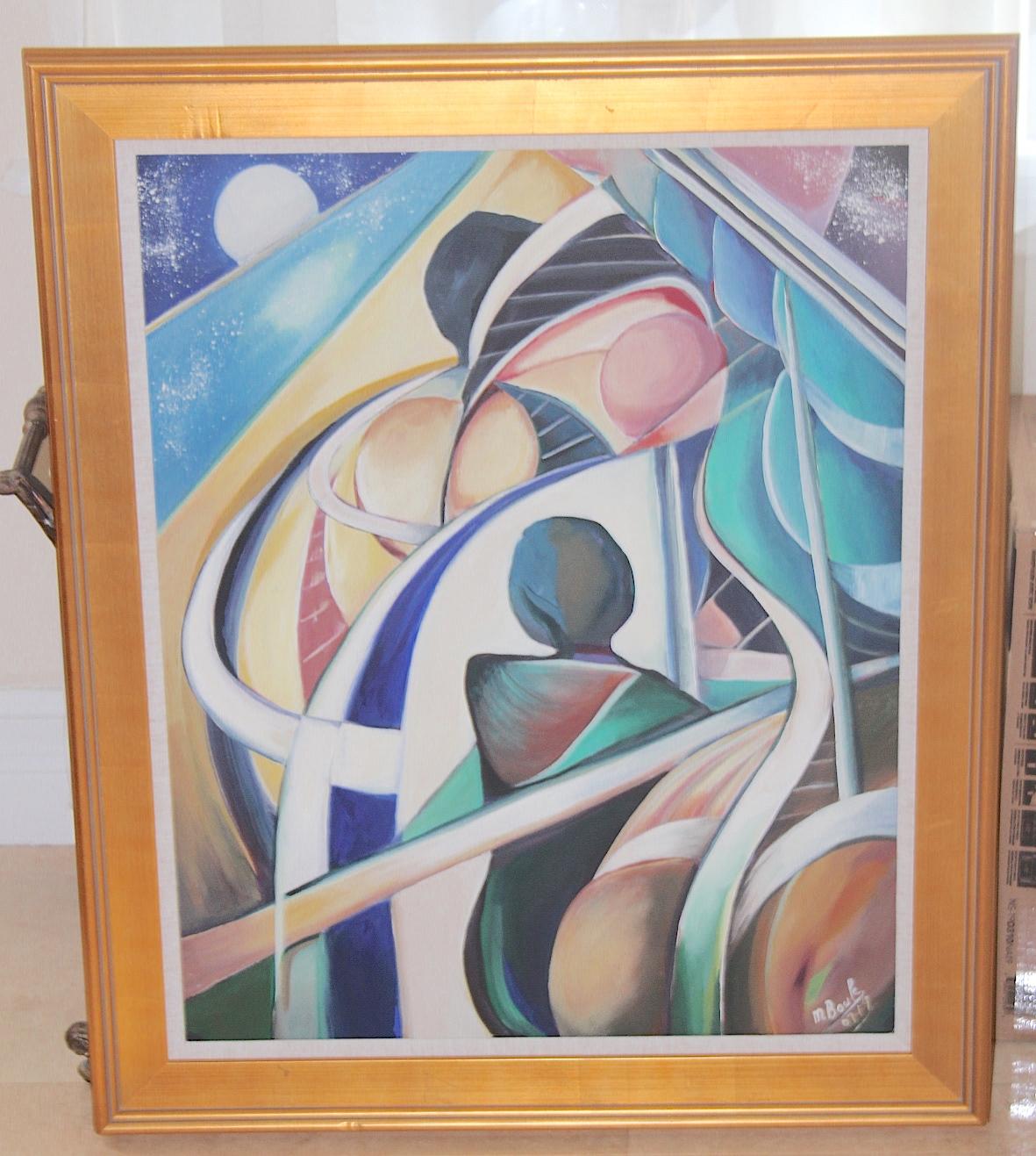 MICHELE BOULOS ORIGINAL "DREAM OF A WOMAN (FEMMME)" 24X30